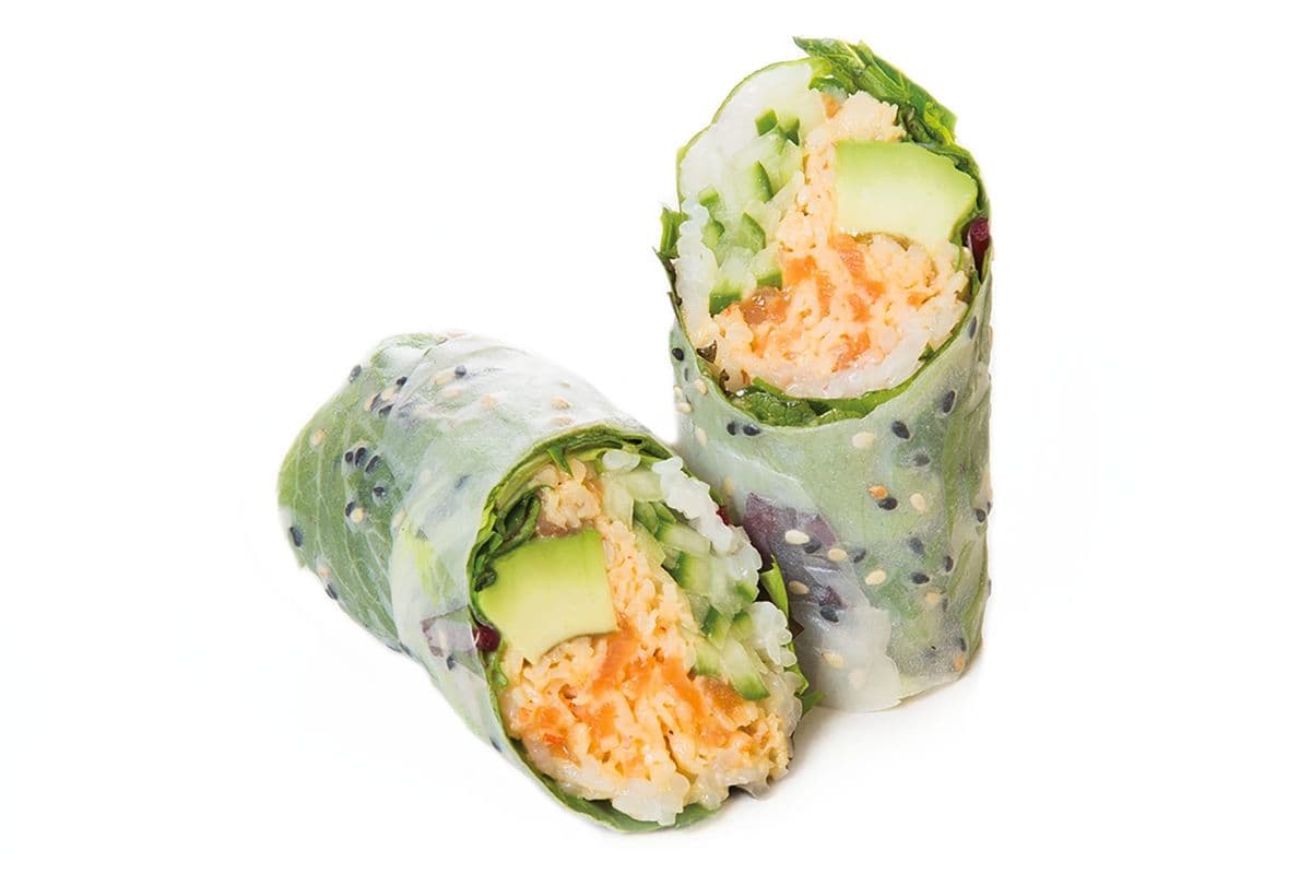 Rouleaux de printemps au Kanikama fumé / Smoked Kanikama Spring Rolls