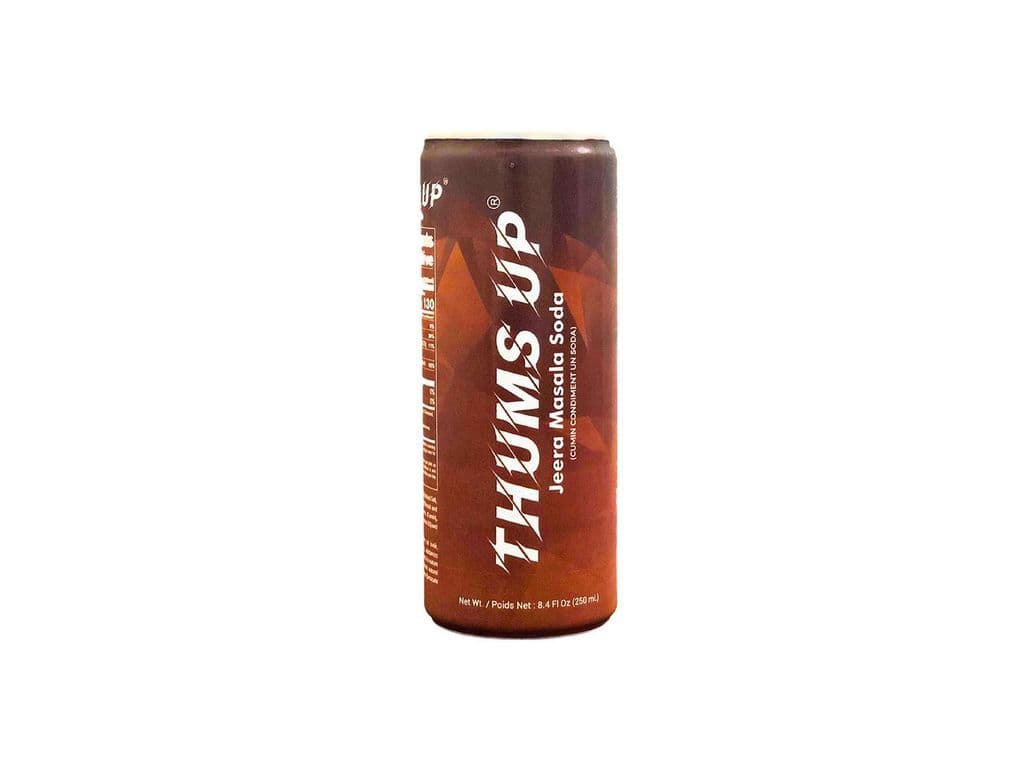 Thums Up Jeera Masala Spiced Indian Soda 250ml Drink