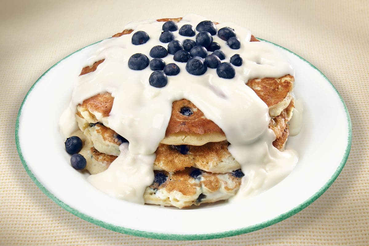 Blueberry fields pancakes