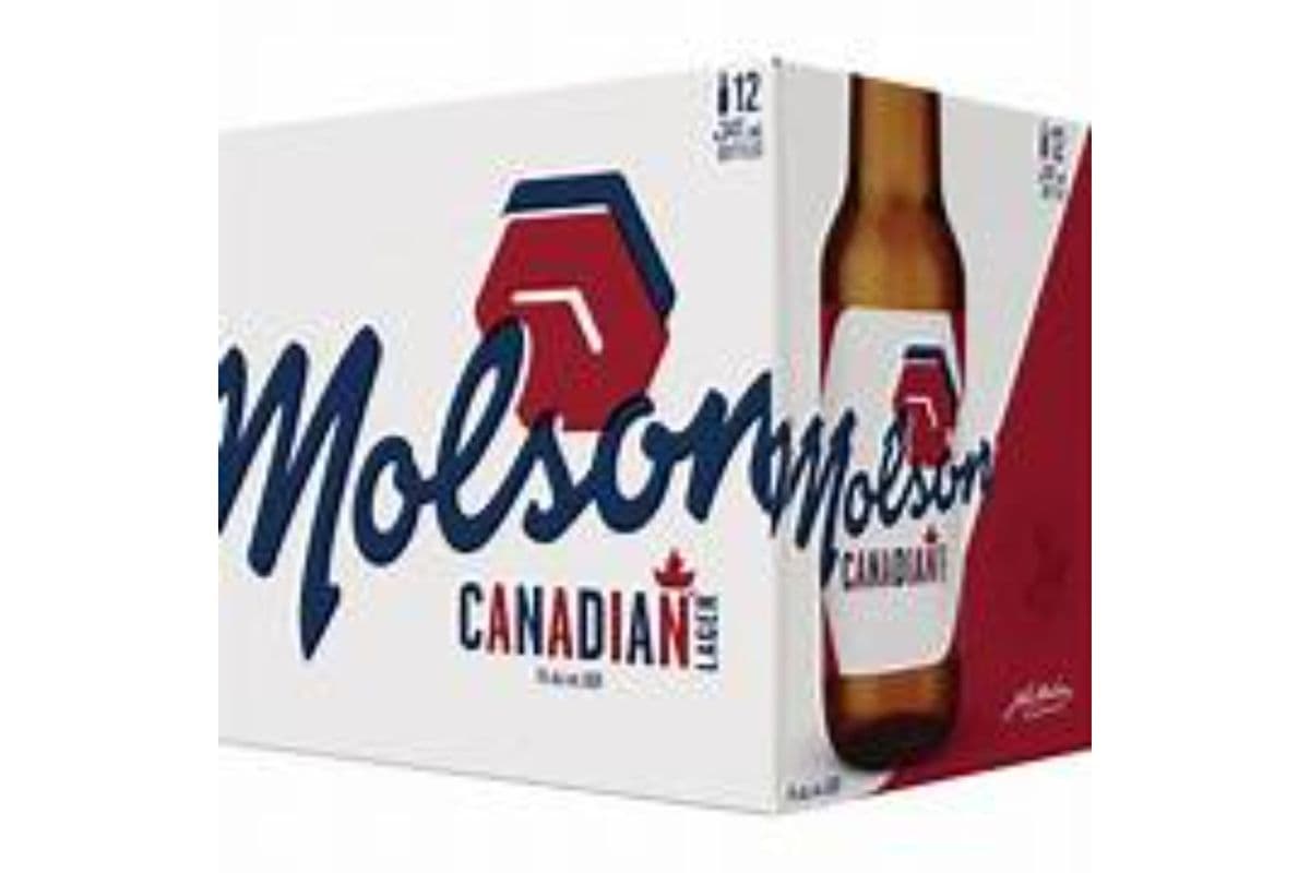 Molson Canadian (12 x 341 ml Bottles)