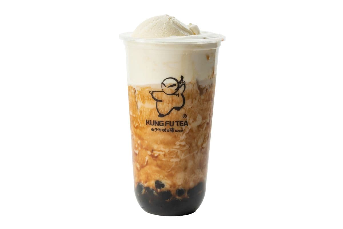 Pearl Cheese Milk with Ice Cream (Large) (Cold)
