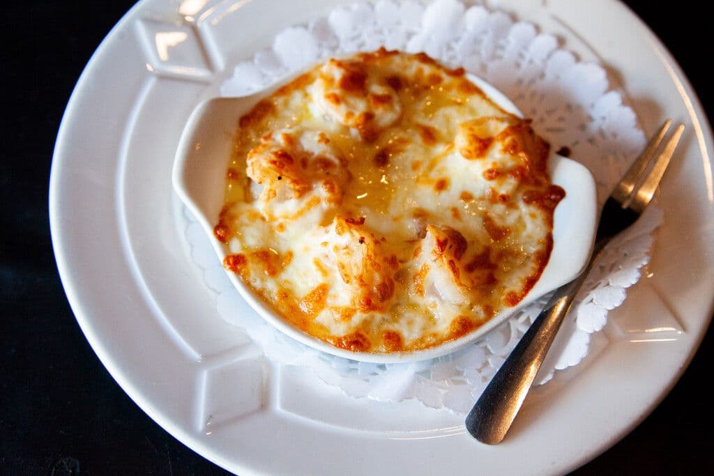 Crevettes à l'ail gratinées Sans Gluten / Gluten-Free Garlic Prawns au Gratin