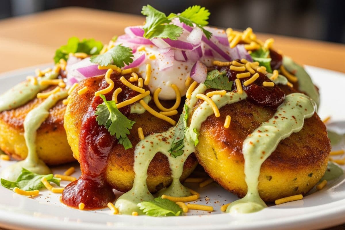 Aloo Tikki Chaat