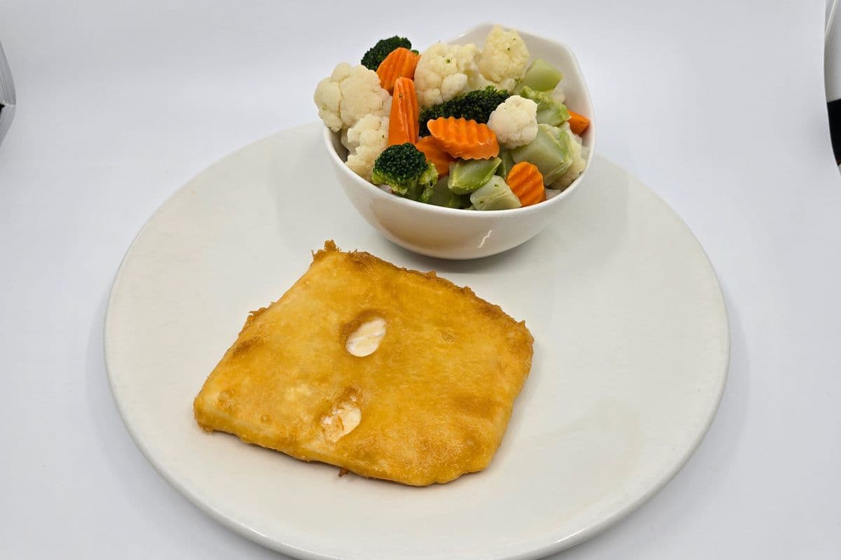 Halibut and California-Style Vegetables