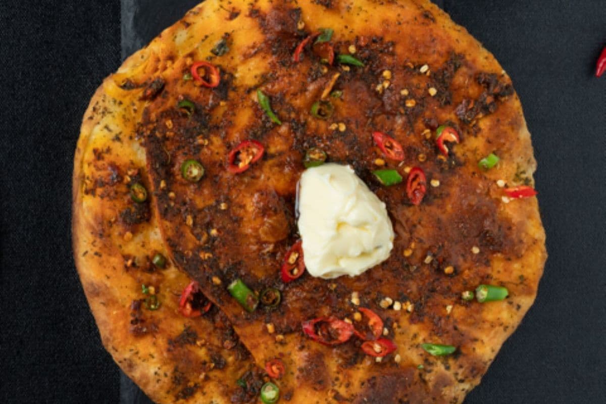 Green Chilli Amritsari Kulcha