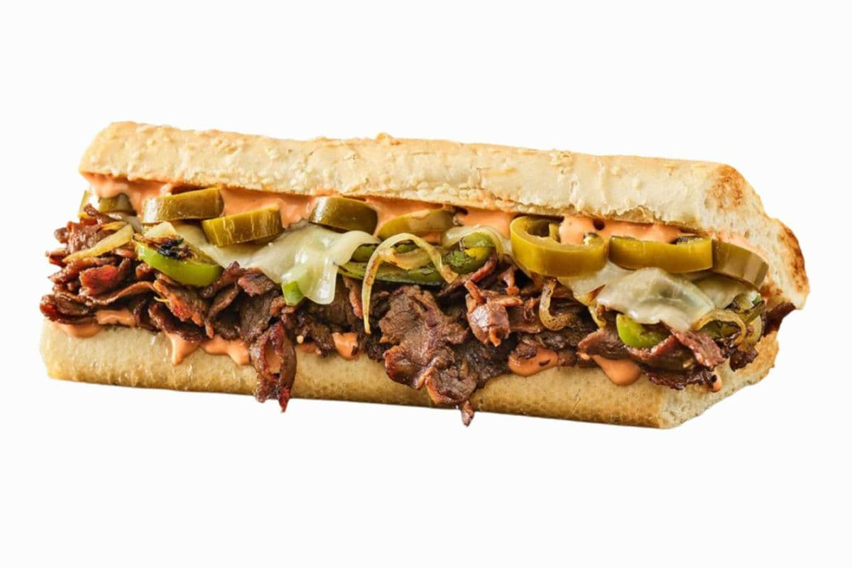 12" Spicy Sriracha Philly Cheese Steak
