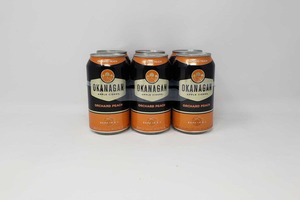 OKANAGAN CIDER -ORCHARD PEACH (6 x 355ml)