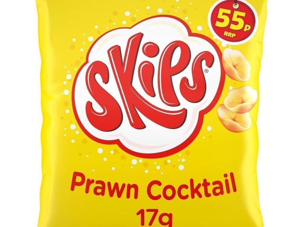 KP Skips Prawn Cocktail Crisps UK 17g Chips