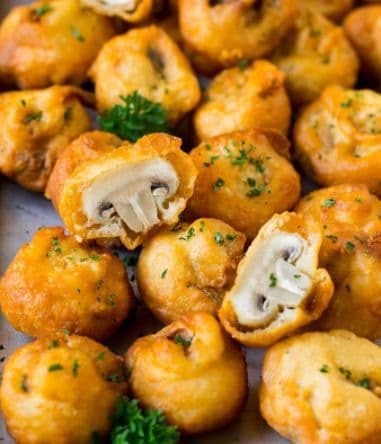 Day & Night Fried Mushrooms (12 pcs)