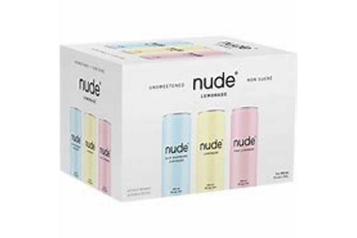 Nude Vodka Soda Lemonade Mixer (12 x 355 ml Cans)