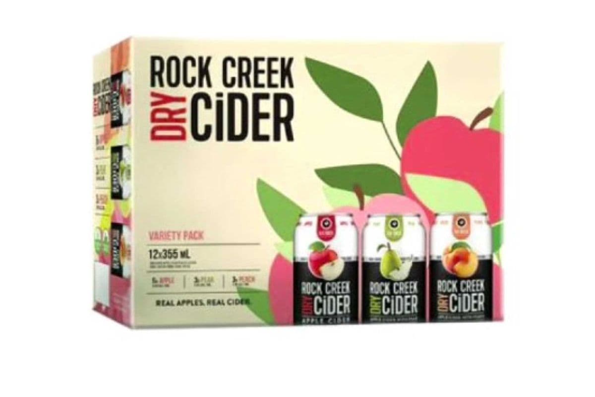 ROCK CREEK CIDER VARIETY 12x355 CAN (1 x 355 ml)