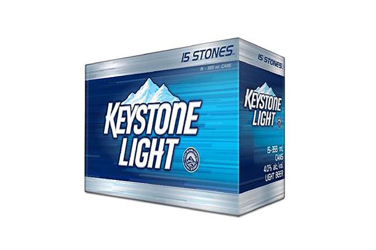 739017. Keystone Light (15 Cans) (1 x 15PC)