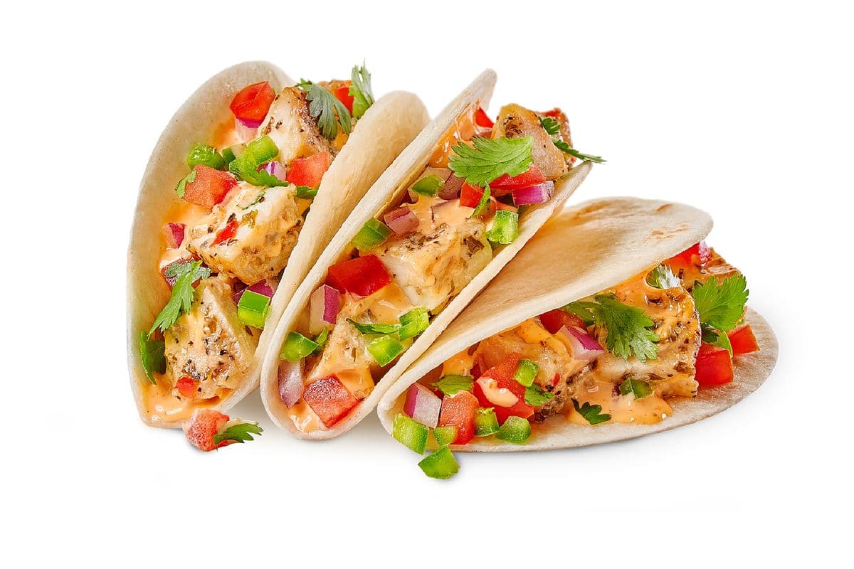 3 tacos Veg (sans gluten)