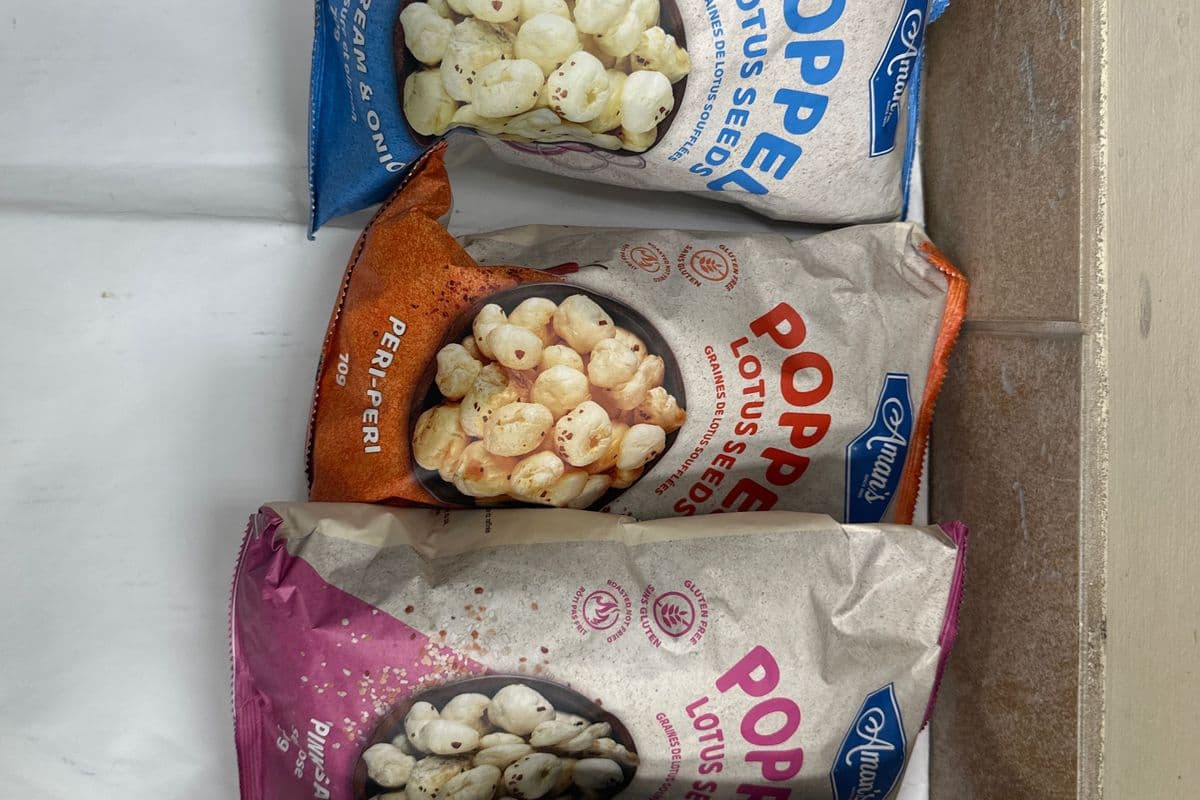 Aman's Popped Lotus Seeds ( Phool Makhana) (70g)