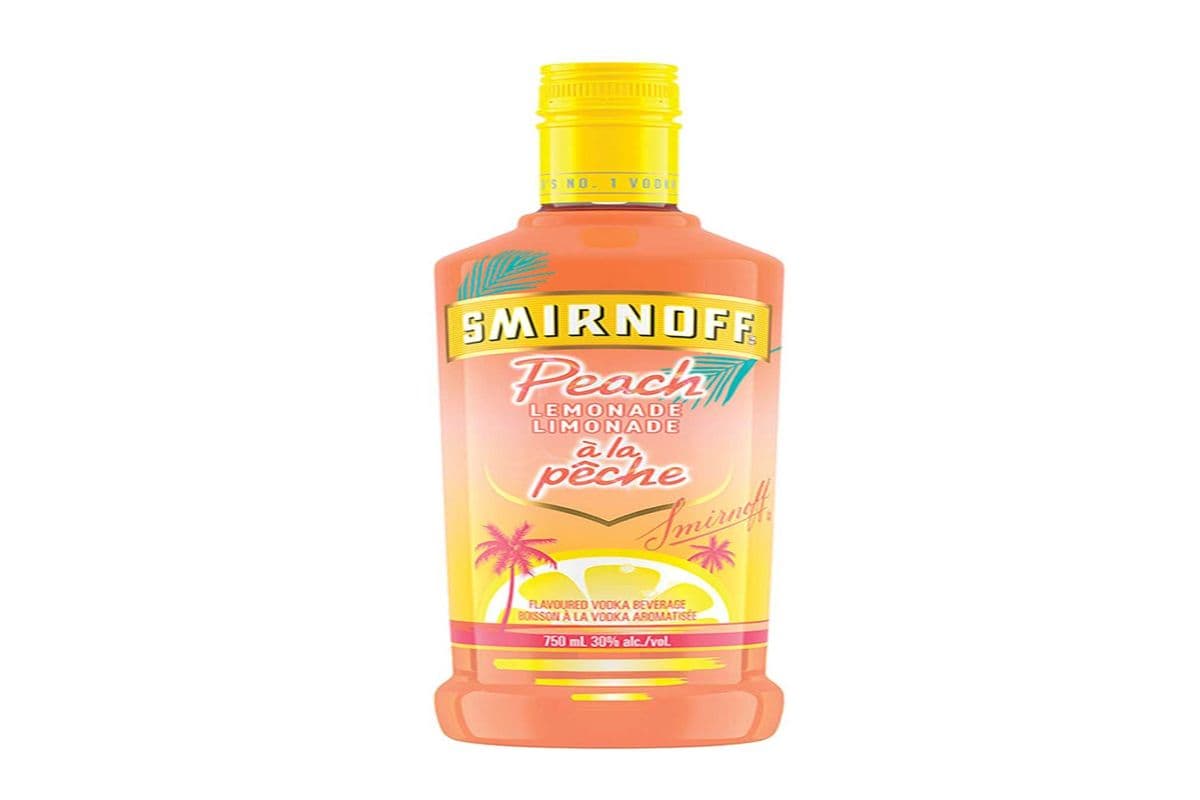SMIRNOFF PEACH LEMONADE VODKA (1 x 750 ML)