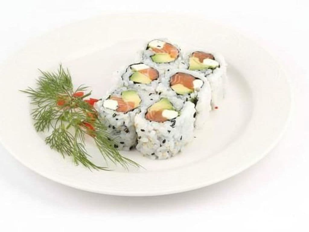 Cheese Salmon Avocado Roll
