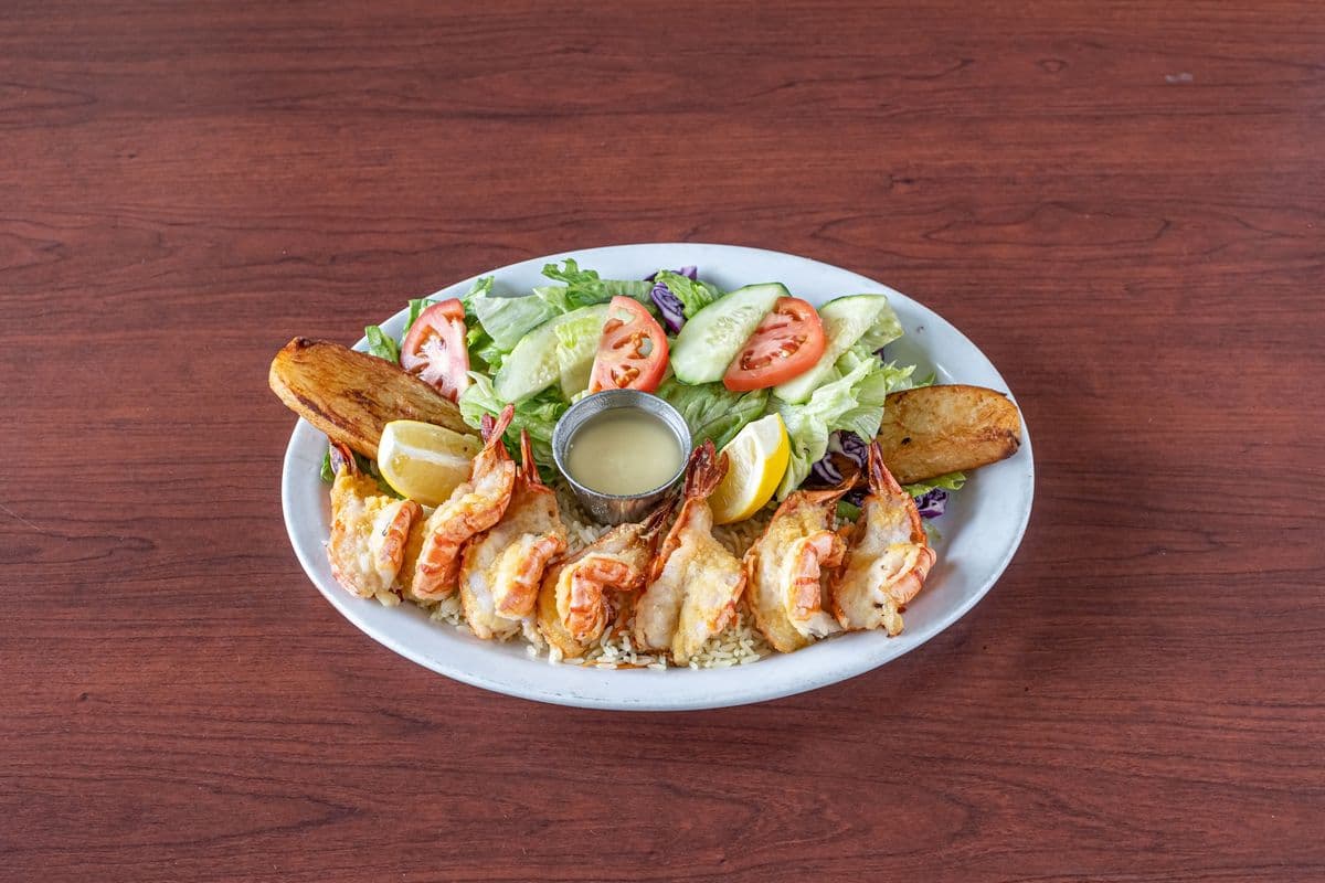 Assiette de crevettes papillon / Butterfly Shrimps Plate