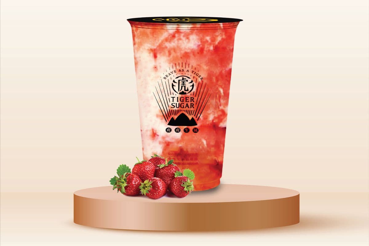 19. Strawberry Mochi Milk