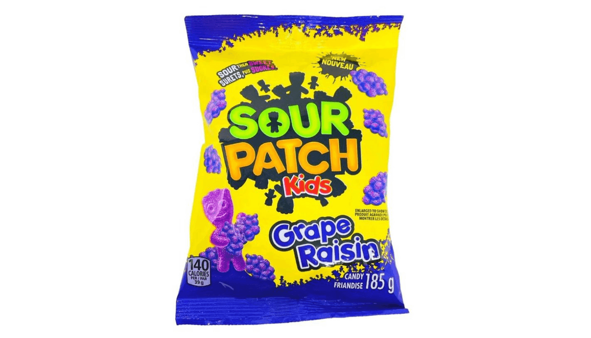 Sour Patch Raisin 185g