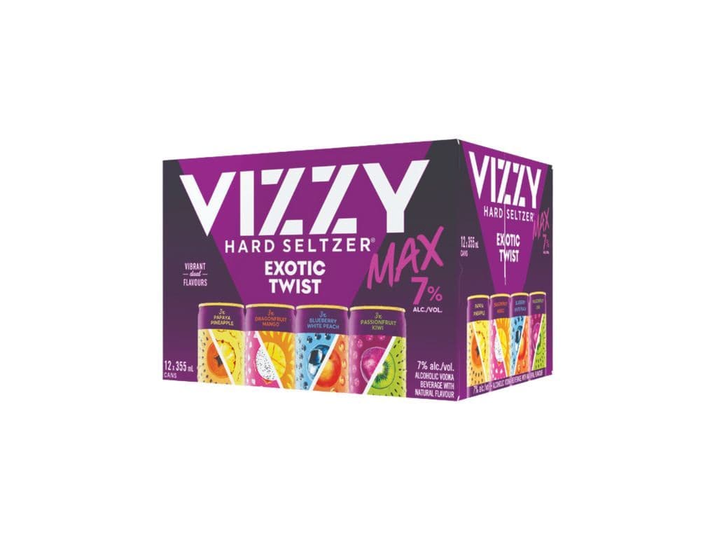 Vizzy Hard Seltzer - Max Mix Pack (12X355ml)