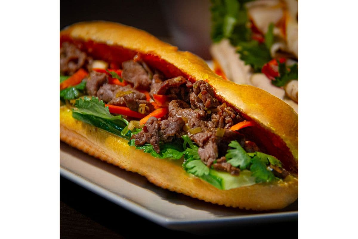 BM10. Teriyaki Beef Banh Mi | Bánh Mì Bò Xốt Teriyaki