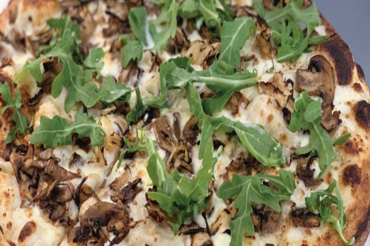 Holy Shiitake Big Love Pizza