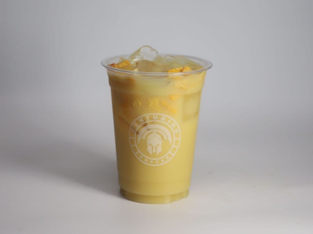 Golden Peach Coconut Refresher