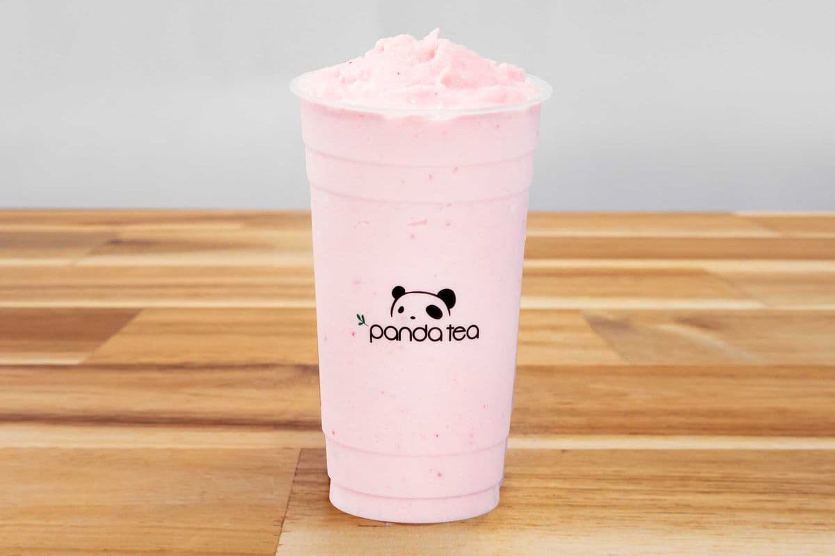 Strawberry Milk Slush 草莓牛奶冰沙