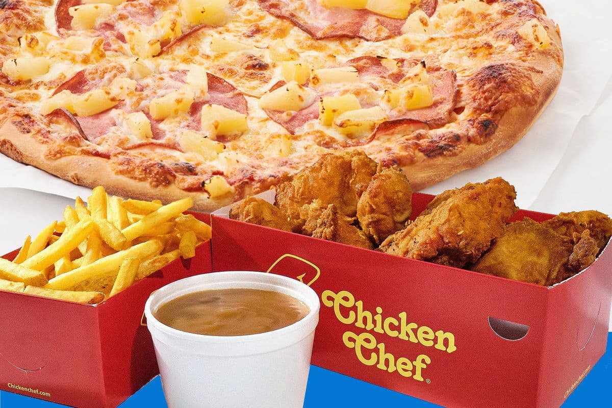 8 Piece Chicken & Medium Pizza Bundle