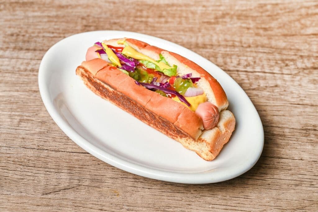Hot Dog Toasté / Toasted Hot Dog