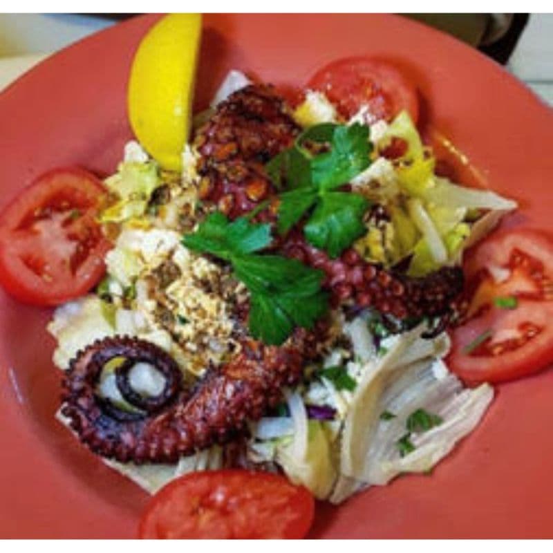 light piato Grilled Octopus