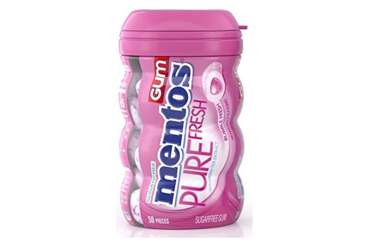Mentos Bubble Fresh Bottle (50 pieces)
