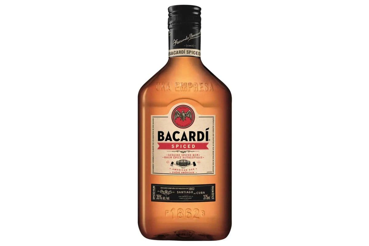 Bacardi Spiced Rum (1 x 375 ml Bottle)