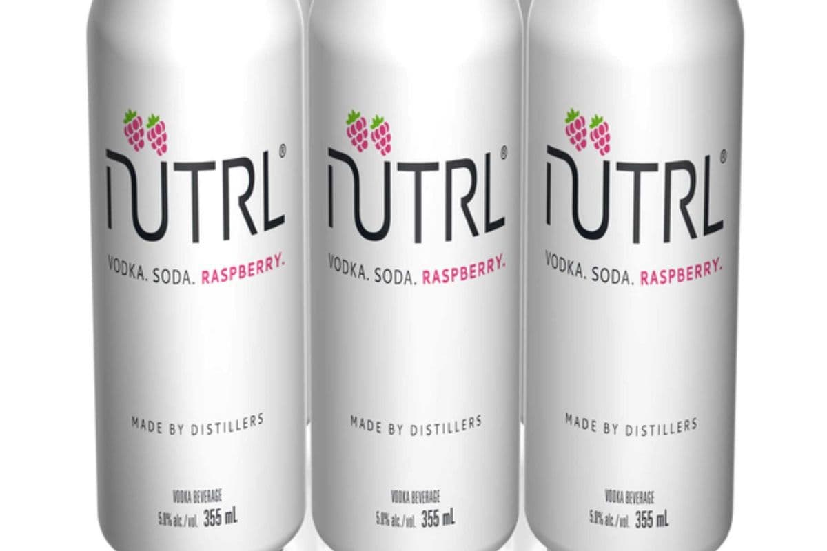 Nutrl Vodka Soda Raspberry (6 x 355 ml)