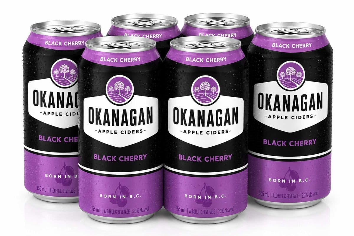 Okanagan Ciders - BLACK CHERRY (6 x 355ml)