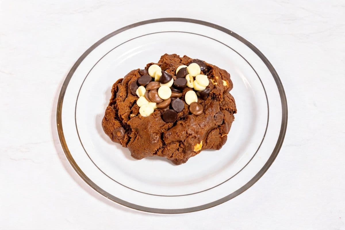 Triple Chocolate Chip Cookie