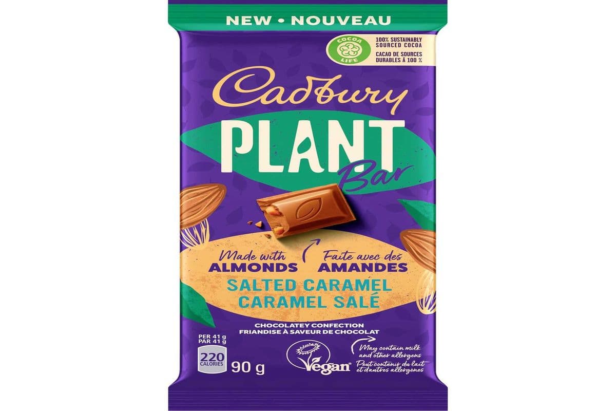 Cadbury Plant Bar (Salted Caramel) (90g) (220 Cal)