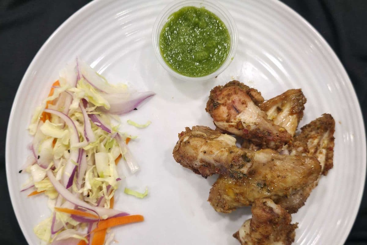 Lemon & Herb Wings (Cooked)(1lb) (1 lb)