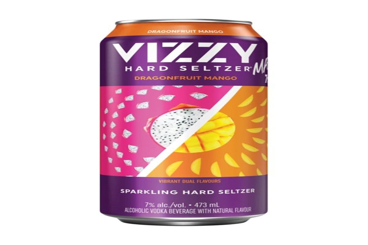 Vizzy Dragon Fruit Mango Seltzer (1 x 473ml)