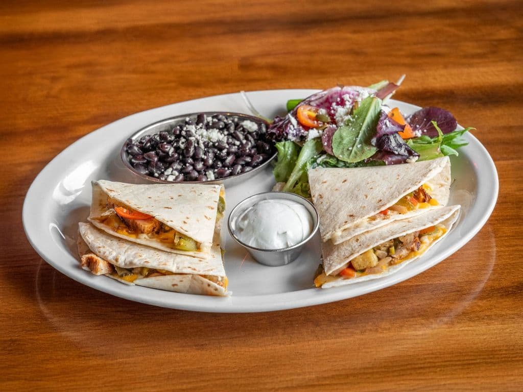 DELUXE CHICKEN QUESADILLA