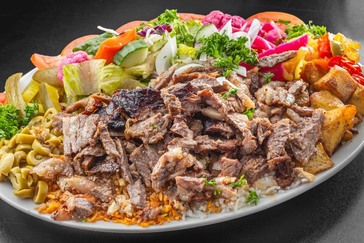 Assiette Shawarma Boeuf / Beef Shawarma Plate
