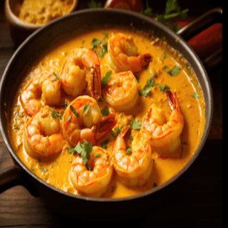 Crevettes Korma / Shrimp Korma