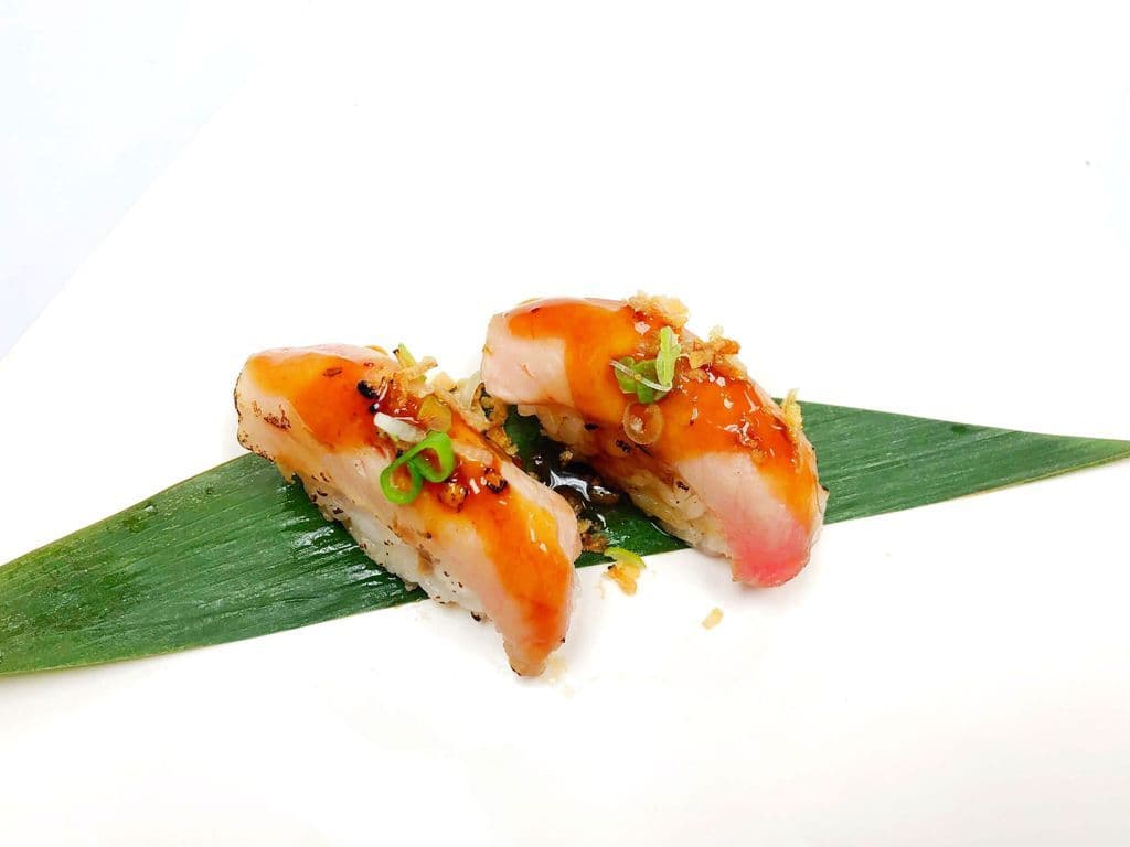 Roasted Red Tuna Sushi (2pc)
