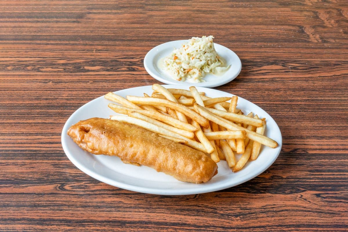 Golden Brown Fish and Chips