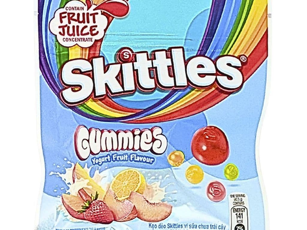 Skittles Gummies Yogurt China 42.5g Asian Candy Gummies