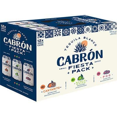CABRON FIESTA MIXER 12 CAN (12 x 355mL)
