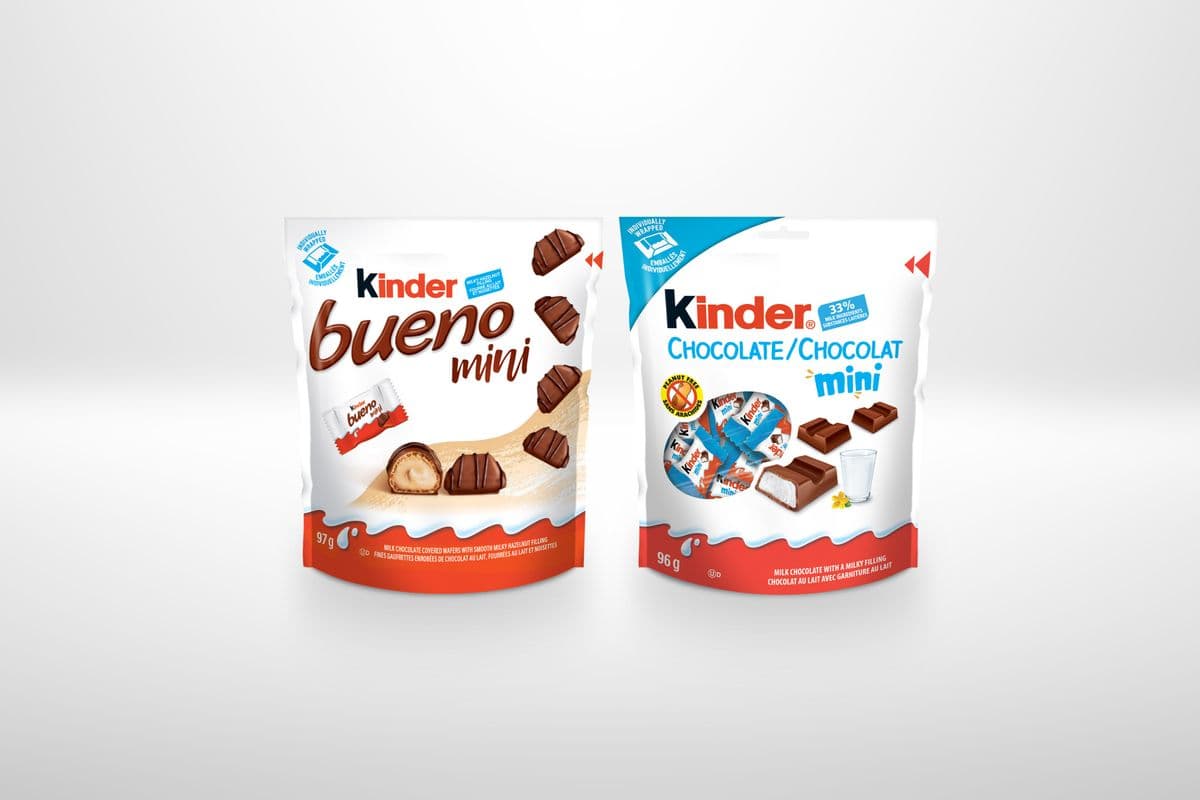 Kinder Mini Bags (96-97 g) - 2 for $7.00