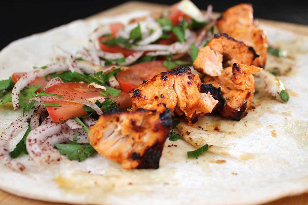 Chicken Kebab Wrap