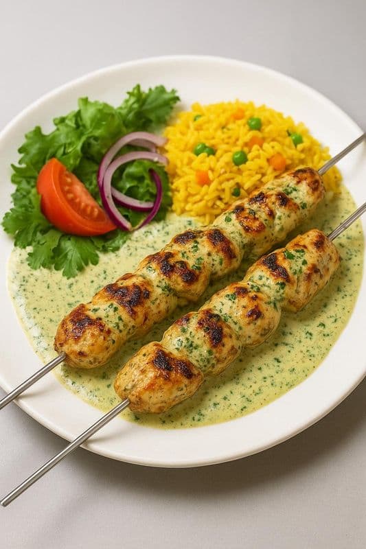 Malai Chicken Tikka / poulet malaï Tikka