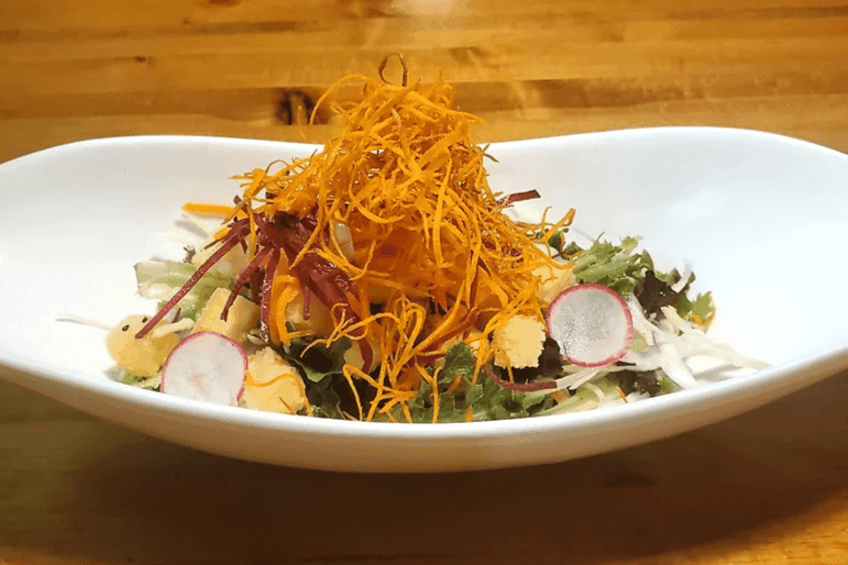 Crispy Tofu Salad